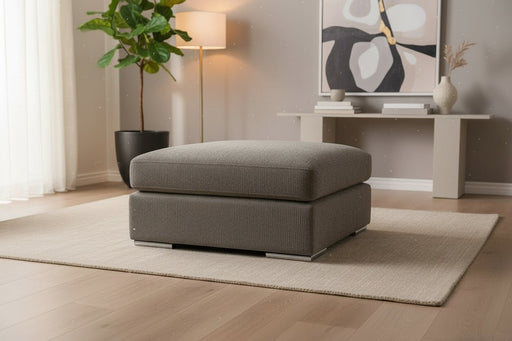 Napoli Mocha Footstool – Chenille Upholstery - Luminex FurnitureFootstoolnaples_sofa_mocha_footstool
