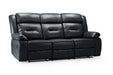 Navarre Black Faux Leather 3+2 Recliner Sofa Set - Luminex FurnitureSofasnovie_recliner_sofa_black_3+2_set