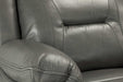 Navarre Grey Faux Leather Recliner Armchair – Recline Comfort - Luminex FurnitureOccasional Chairsnovie_recliner_sofa_grey_armchair