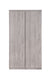Nero 2 Door Wardrobe - Grey Oak - Luminex FurnitureWardrobeJUP306