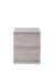 Nero 2 Drawer Bedside in Grey Oak - Luminex FurnitureBedside TableJUP304