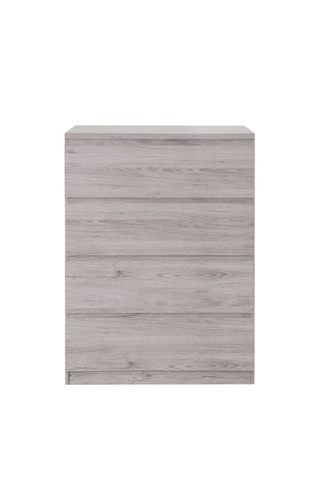 Nero 4 Drawer Chest in Grey Oak Effect - Luminex FurnitureChest of drawersJUP305