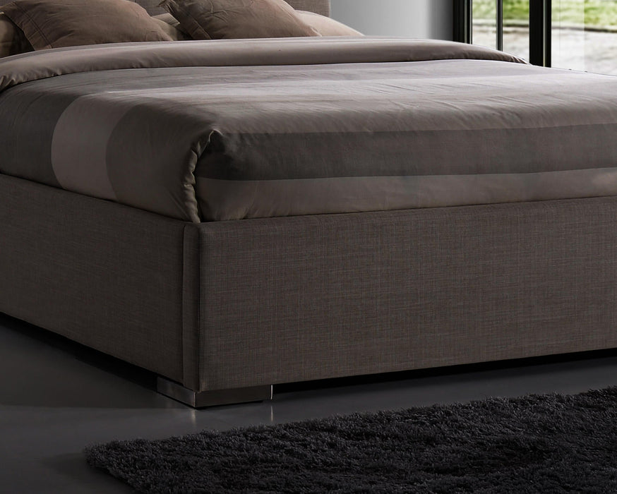 Nevada Bed Sand Fabric - Luminex FurnitureBedNEV46SAND
