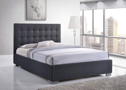 Nevada Grey Bed Fabric - Luminex FurnitureBedNEV46GREY