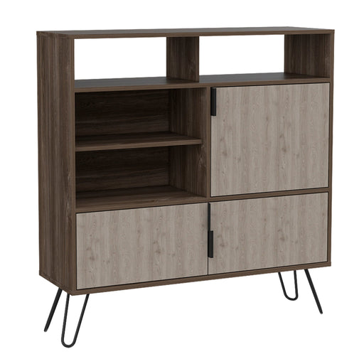 Nevada High Sideboard - Smoked Oak - LuminexFurnitureSideboardNE916