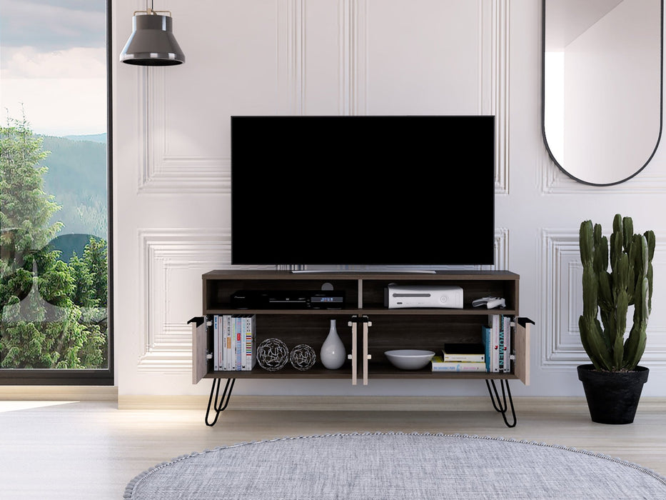 Nevada Tv Unit Smoked Oak - LuminexFurnitureTV UnitNE912