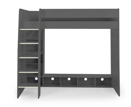 Newark Gaming Bed with Desk – Anthracite - Luminex FurnitureHigh SleepersNEB001