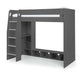 Newark Gaming Bed with Desk – Anthracite - Luminex FurnitureHigh SleepersNEB001