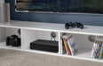 Newark Gaming Bed with Desk – White - Luminex FurnitureHigh SleepersNEB002
