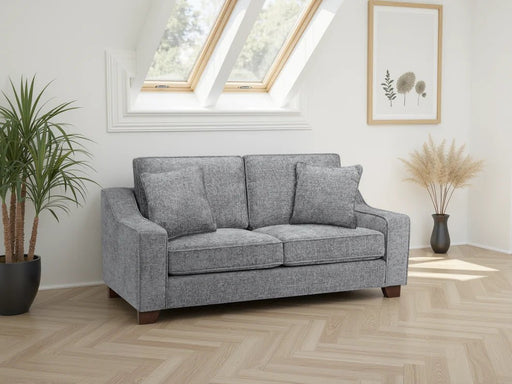 Newbury Slate 3 Seater Sofa – Woven Fabric Upholstery - Luminex FurnitureSofasnebraska_sofa_slate_3_seater