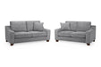Newbury Slate 3+2 Seater Sofa Set – Woven Upholstery - Luminex FurnitureSofasnebraska_sofa_slate_3+2_set