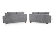 Newbury Slate 3+2 Seater Sofa Set – Woven Upholstery - Luminex FurnitureSofasnebraska_sofa_slate_3+2_set