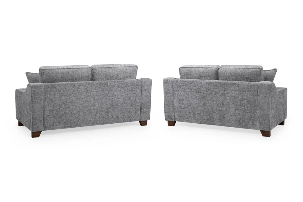 Newbury Slate 3+2 Seater Sofa Set – Woven Upholstery - Luminex FurnitureSofasnebraska_sofa_slate_3+2_set