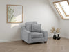 Newbury Slate Armchair – Woven Fabric Upholstery - Luminex FurnitureOccasional Chairsnebraska_sofa_slate_armchair