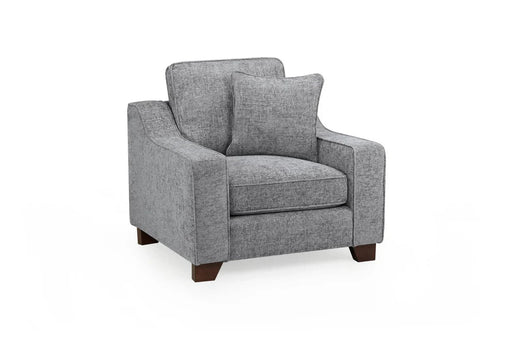 Newbury Slate Armchair – Woven Fabric Upholstery - Luminex FurnitureOccasional Chairsnebraska_sofa_slate_armchair