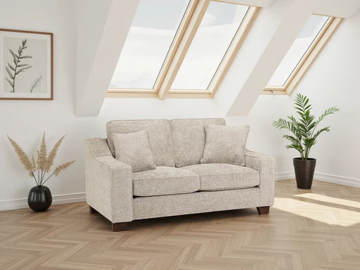 Newbury Stone 2 Seater Sofa – Woven Fabric Upholstery - Luminex FurnitureSofasnebraska_sofa_stone_2_seater