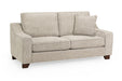 Newbury Stone 3 Seater Sofa – Woven Fabric Upholstery - Luminex FurnitureSofasnebraska_sofa_stone_3_seater