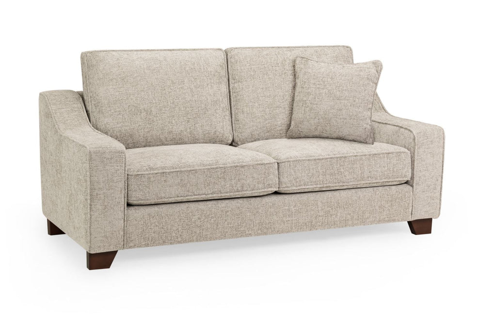 Newbury Stone 3 Seater Sofa – Woven Fabric Upholstery - Luminex FurnitureSofasnebraska_sofa_stone_3_seater