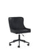 Nexra Black Faux Leather Office Chair – Quilted & Adjustable - Luminex FurnitureOffice ChairLUX011