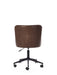Nexra Brown Faux Leather Office Chair – Adjustable - Luminex FurnitureOffice ChairLUX012