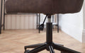 Nexra Brown Faux Leather Office Chair – Adjustable - Luminex FurnitureOffice ChairLUX012