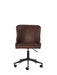 Nexra Brown Faux Leather Office Chair – Adjustable - Luminex FurnitureOffice ChairLUX012