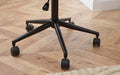 Nexra Brown Faux Leather Office Chair – Adjustable - Luminex FurnitureOffice ChairLUX012