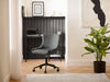 Nexra Grey Velvet Office Chair – Adjustable & Elegant - Luminex FurnitureOffice ChairLUX013