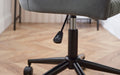 Nexra Grey Velvet Office Chair – Adjustable & Elegant - Luminex FurnitureOffice ChairLUX013
