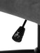 Nexra Grey Velvet Office Chair – Adjustable & Elegant - Luminex FurnitureOffice ChairLUX013