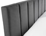 Nicolette Bed Grey - Luminex FurnitureFabric BedsROS001