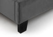 Nicolette Bed Grey - Luminex FurnitureFabric BedsROS001