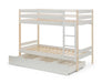 Night Owl Bunk Bed – Two Tone White & Pine - Luminex FurnitureBunk BedNOV001