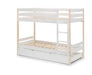 Night Owl Bunk Bed – Two Tone White & Pine - Luminex FurnitureBunk BedNOV001