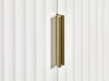 Noemi 2 Door 1 Drawer Wardrobe - Matt White - Luminex FurnitureWardrobeMUR006