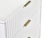 Noemi 3 Drawer Chest - Matt White - Luminex FurnitureChest of drawersMUR002