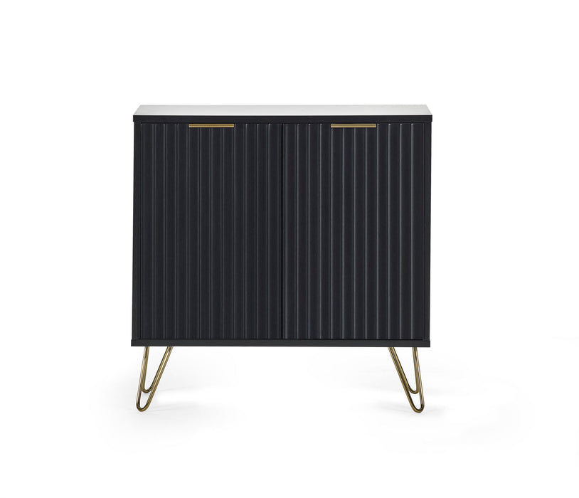Noemi Compact Sideboard - Matt Black - Luminex FurnitureSideboardMUR104