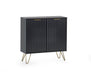 Noemi Compact Sideboard - Matt Black - Luminex FurnitureSideboardMUR104