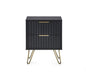 Noemi Lamp Table – Matt Black - Luminex FurnitureLamp TableMUR101