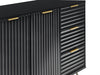 Noemi Large Sideboard - Matt Black - Luminex FurnitureSideboardMUR106