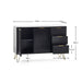 Noemi Large Sideboard - Matt Black - Luminex FurnitureSideboardMUR106