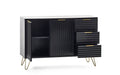 Noemi Large Sideboard - Matt Black - Luminex FurnitureSideboardMUR106