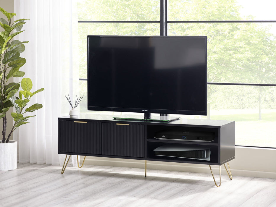 Noemi TV Unit – Matt Black - Luminex FurnitureTV UnitMUR103