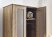 Nora 2 Door Wardrobe in Natural Oak Effect - Luminex FurnitureWardrobeSYD005