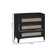 Nora 3 Drawer Chest in Black Ash - Luminex FurnitureChest of drawersSYD103