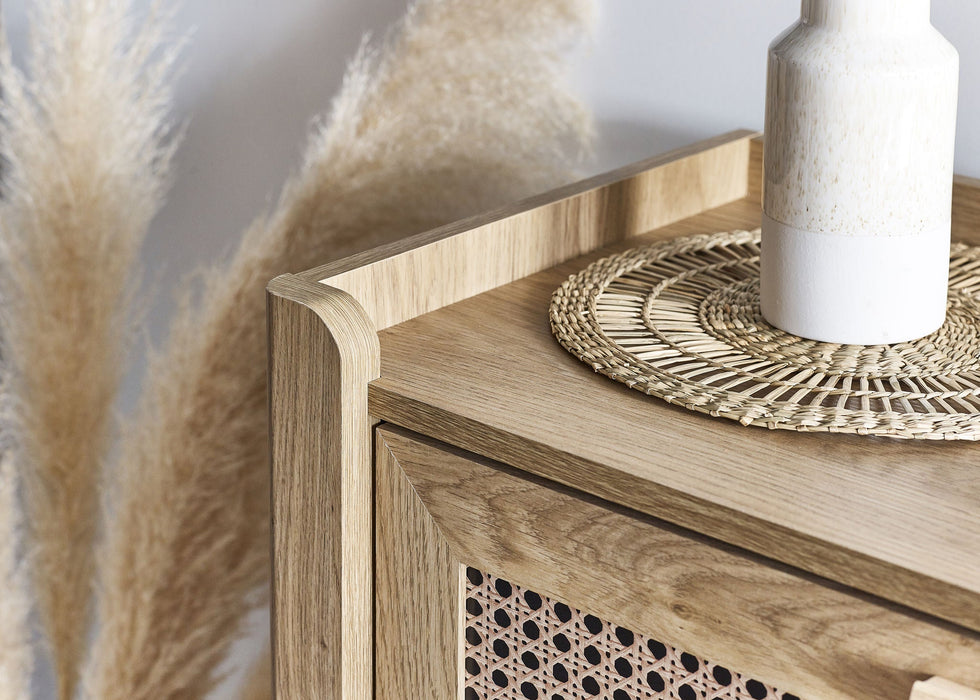 Nora 3 Drawer Chest in Oak Effect - Luminex FurnitureChest of drawersSYD003
