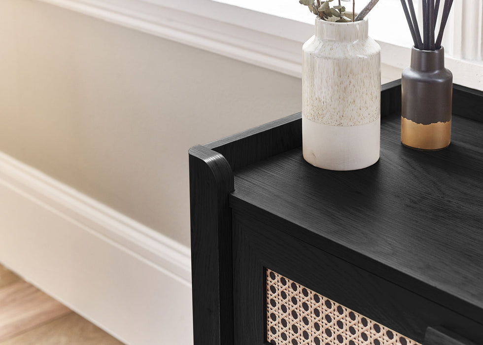 Nora 5 Drawer Chest in Black Ash - Luminex FurnitureChest of drawersSYD102