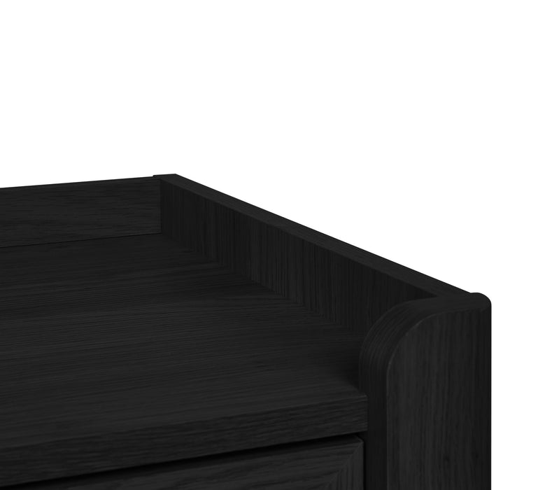 Nora 6 Drawer Wide Chest in Black Ash - Luminex FurnitureChest of drawersSYD104
