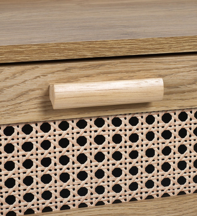 Nora 6 Drawer Wide Chest in Oak Effect - Luminex FurnitureChest of drawersSYD004