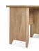 Nora Desk – Oak & Rattan - Effect with Drawer & Cupboard - Luminex FurnitureDeskSYD011